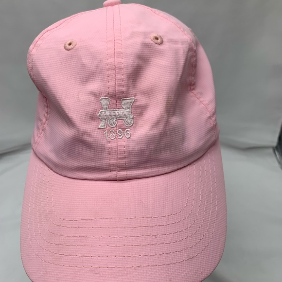 NEW IMPERIAL TRUE FIT Lightweight Polyester Cap Hat  embroidered locomotive 1896 - Picture 2 of 7